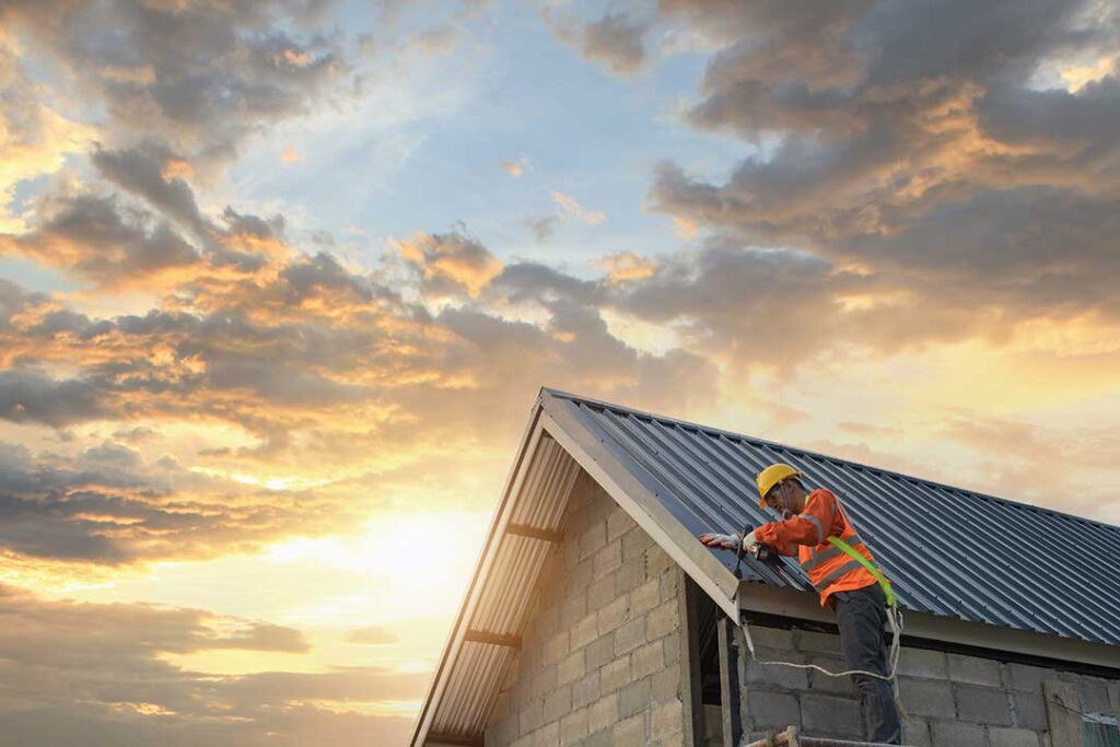Roofing photo from Adobe Stock